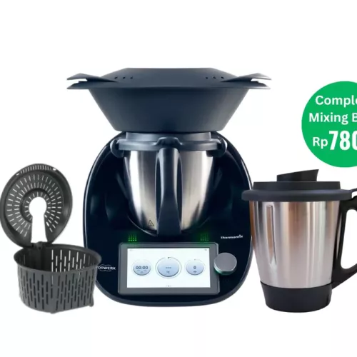 Black Limited Edition Thermomix® TM6 + COMPLETE MIXING BOWL